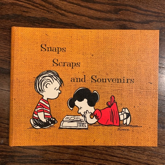 Hallmark Office Hallmark Peanuts Snoopy Scrap Book Photo Album Made